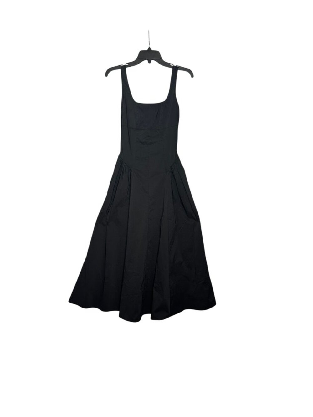 NIA Daisy Fit & Flare Black Midi Dress. Sz: XS - Picture 4 of 13